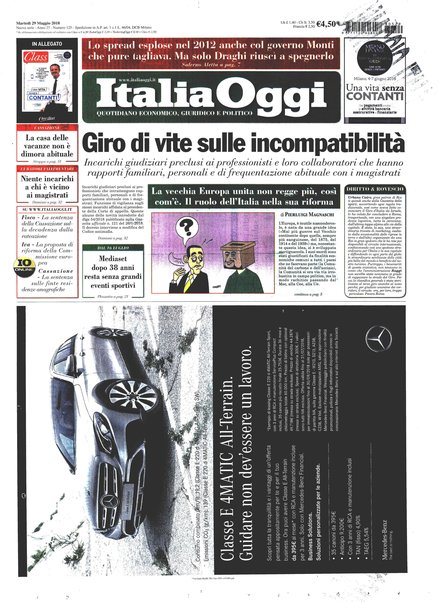 Italia oggi : quotidiano di economia finanza e politica